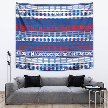 Pano De Terra Motifs Cabo Verde Tapestry Flag Color