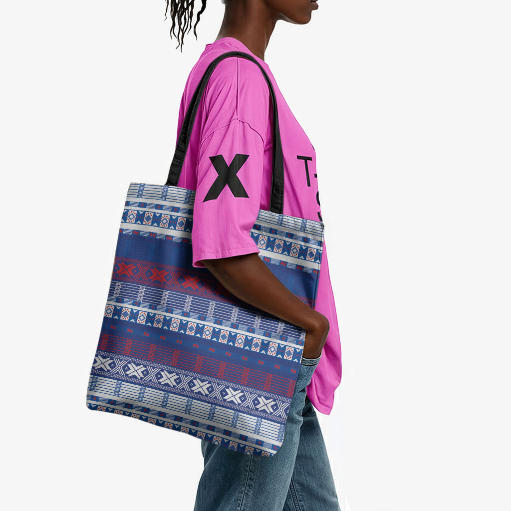 Pano De Terra Motifs Cabo Verde Tote Bag Flag Color