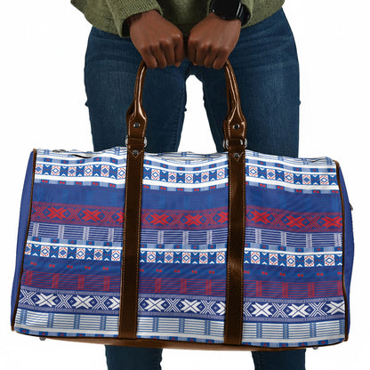 Pano De Terra Motifs Cabo Verde Travel Bag Flag Color