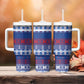 Pano De Terra Motifs Cabo Verde Tumbler With Handle Flag Color