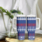 Pano De Terra Motifs Cabo Verde Tumbler With Handle Flag Color