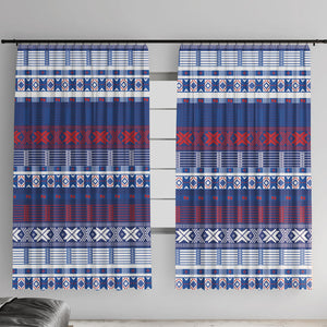 Pano De Terra Motifs Cabo Verde Window Curtain Flag Color