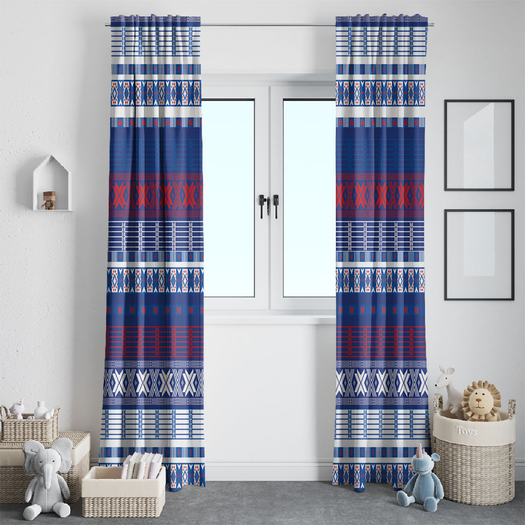 Pano De Terra Motifs Cabo Verde Window Curtain Flag Color