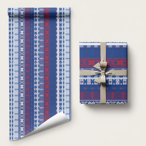 Pano De Terra Motifs Cabo Verde Wrapping Paper Flag Color