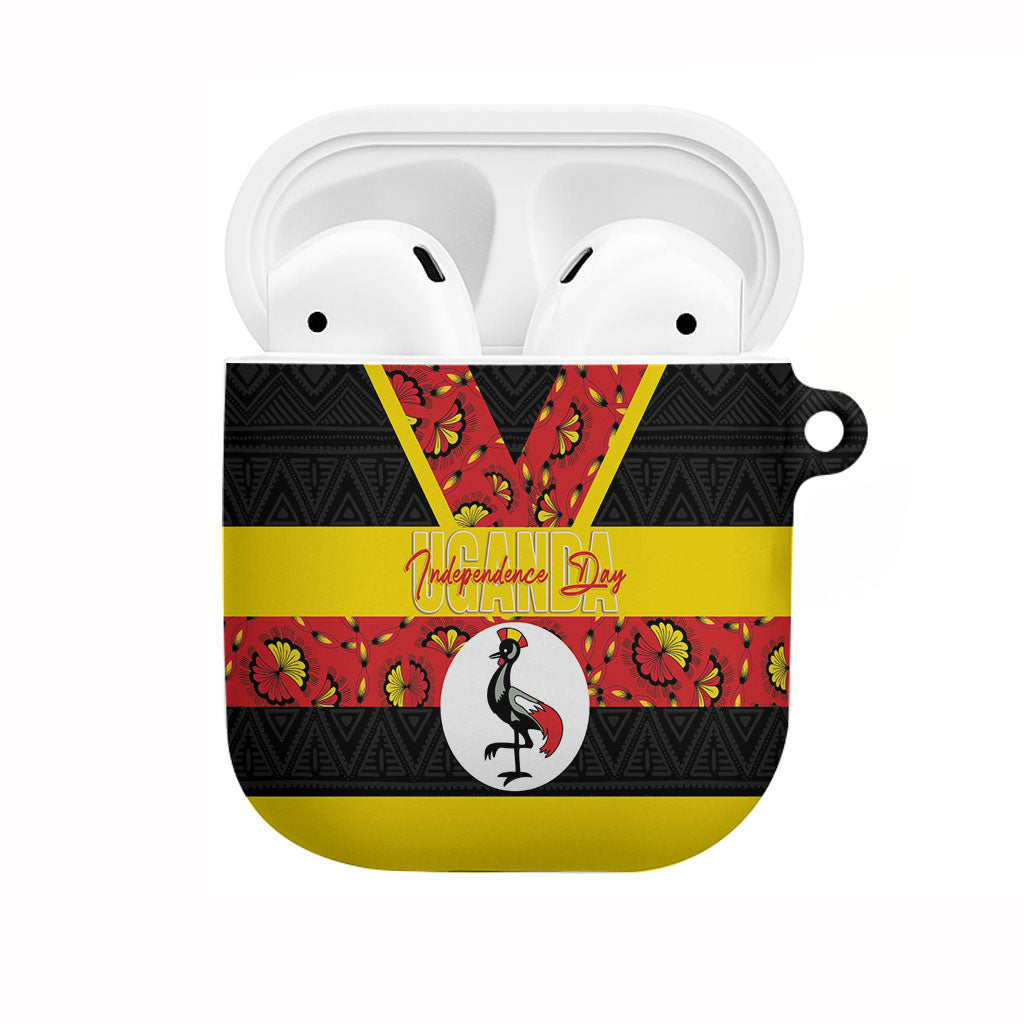 Uganda Independence Day AirPods Case Ugandan Kitenge African Pattern