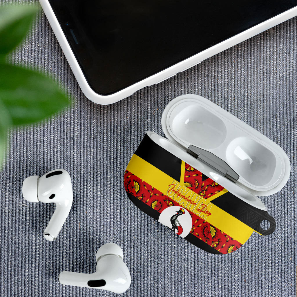 Uganda Independence Day AirPods Case Ugandan Kitenge African Pattern