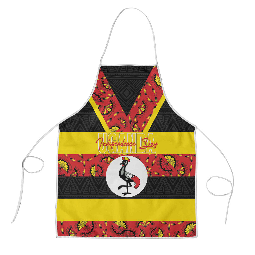 Uganda Independence Day Apron Ugandan Kitenge African Pattern