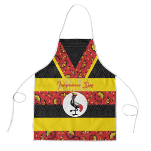 Uganda Independence Day Apron Ugandan Kitenge African Pattern