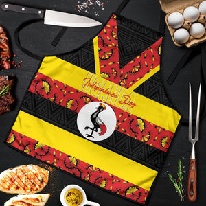 Uganda Independence Day Apron Ugandan Kitenge African Pattern