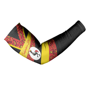Personalized Uganda Independence Day Arm Sleeves Ugandan Kitenge African Pattern