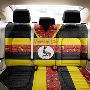 Uganda Independence Day Back Car Seat Cover Ugandan Kitenge African Pattern