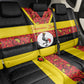 Uganda Independence Day Back Car Seat Cover Ugandan Kitenge African Pattern