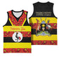 Personalized Uganda Independence Day Basketball Jersey Ugandan Kitenge African Pattern