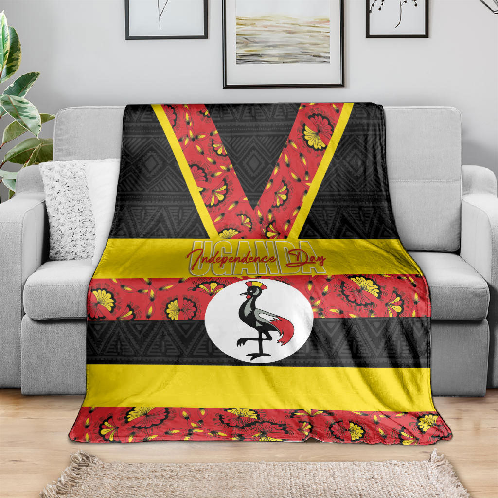 Uganda Independence Day Blanket Ugandan Kitenge African Pattern