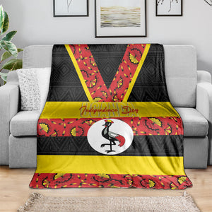 Uganda Independence Day Blanket Ugandan Kitenge African Pattern