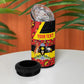Personalized Uganda Independence Day 4 in 1 Can Cooler Tumbler Ugandan Kitenge African Pattern