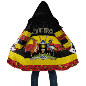 Personalized Uganda Independence Day Cloak Ugandan Kitenge African Pattern