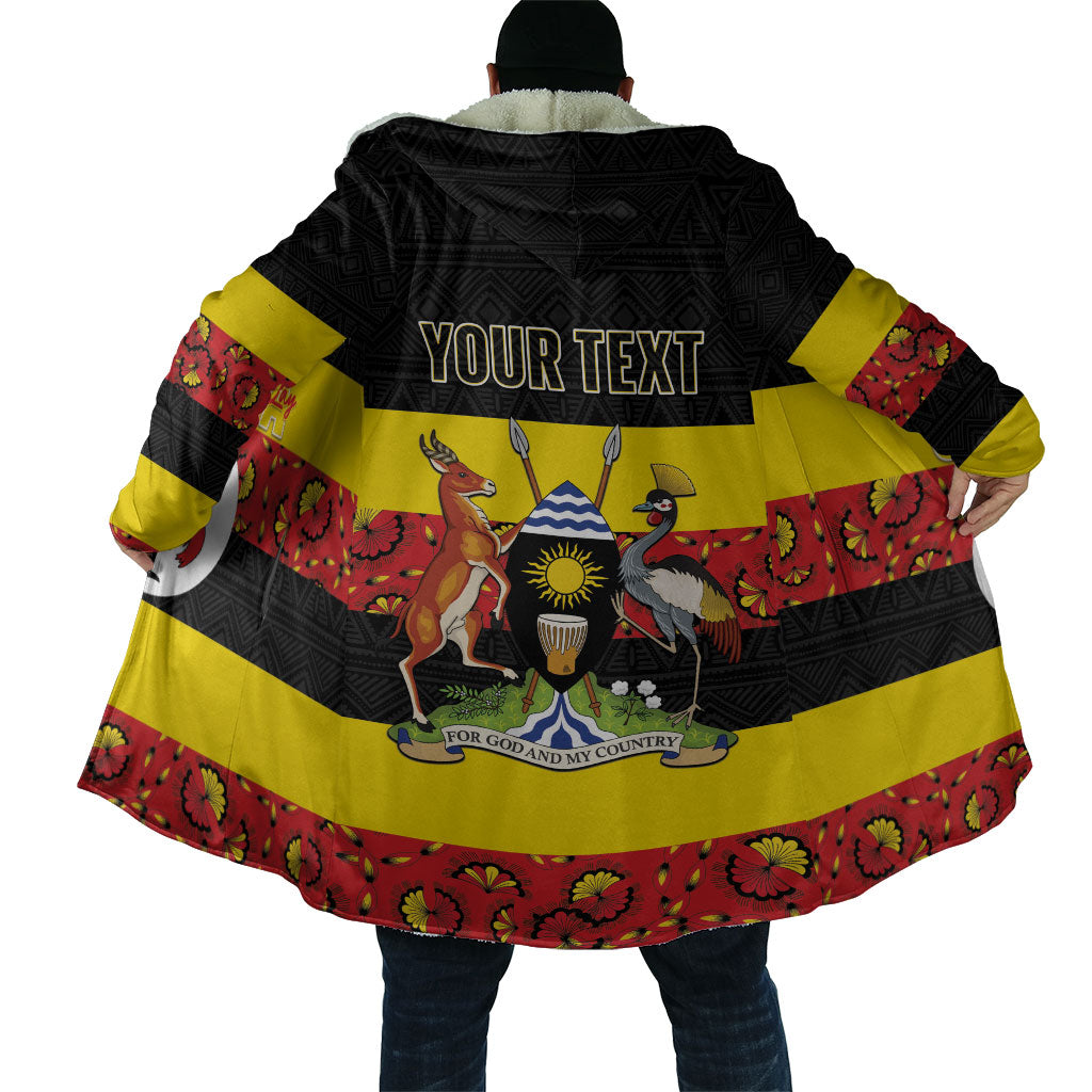 Personalized Uganda Independence Day Cloak Ugandan Kitenge African Pattern