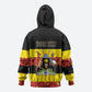 Personalized Uganda Independence Day Hoodie Ugandan Kitenge African Pattern