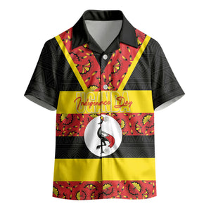 Personalized Uganda Independence Day Kid Hawaiian Shirt Ugandan Kitenge African Pattern