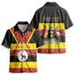 Personalized Uganda Independence Day Kid Hawaiian Shirt Ugandan Kitenge African Pattern