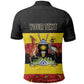 Personalized Uganda Independence Day Polo Shirt Ugandan Kitenge African Pattern
