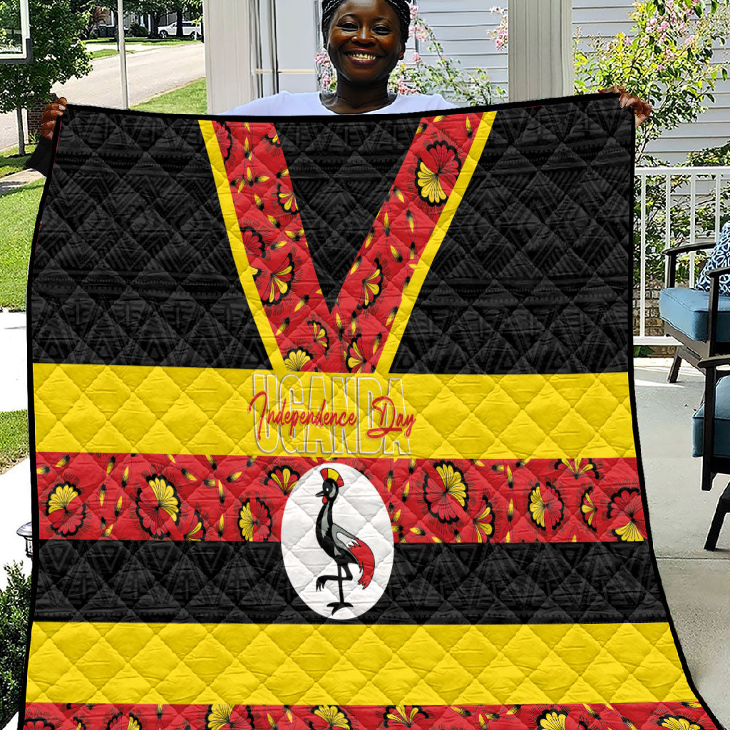 Uganda Independence Day Quilt Ugandan Kitenge African Pattern