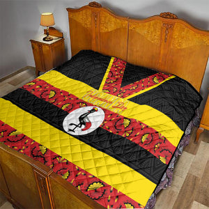 Uganda Independence Day Quilt Ugandan Kitenge African Pattern