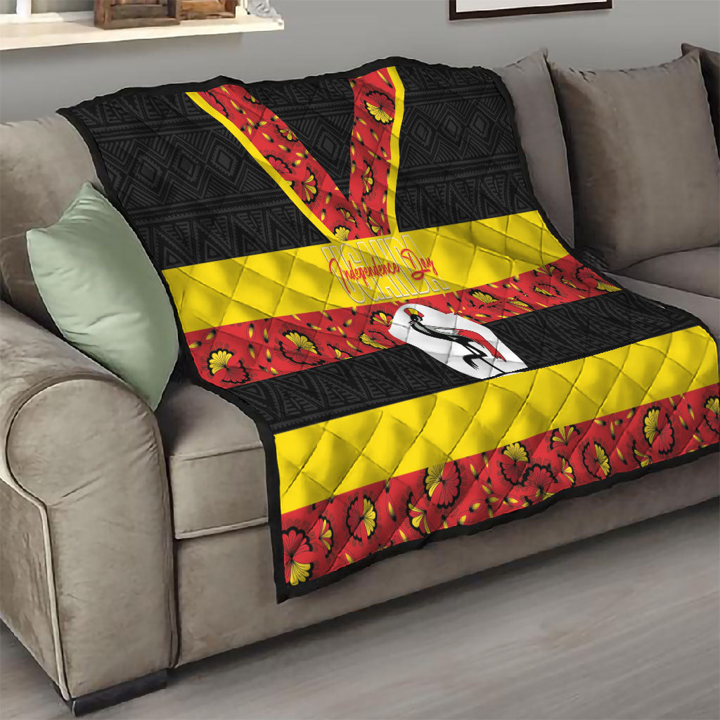Uganda Independence Day Quilt Ugandan Kitenge African Pattern