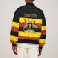 Personalized Uganda Independence Day Sleeve Zip Bomber Jacket Ugandan Kitenge African Pattern