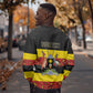 Personalized Uganda Independence Day Sweatshirt Ugandan Kitenge African Pattern
