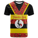 Personalized Uganda Independence Day T shirt Ugandan Kitenge African Pattern