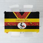 Uganda Independence Day Tablecloth Ugandan Kitenge African Pattern