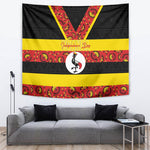 Uganda Independence Day Tapestry Ugandan Kitenge African Pattern
