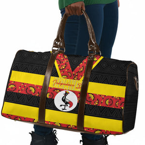 Uganda Independence Day Travel Bag Ugandan Kitenge African Pattern