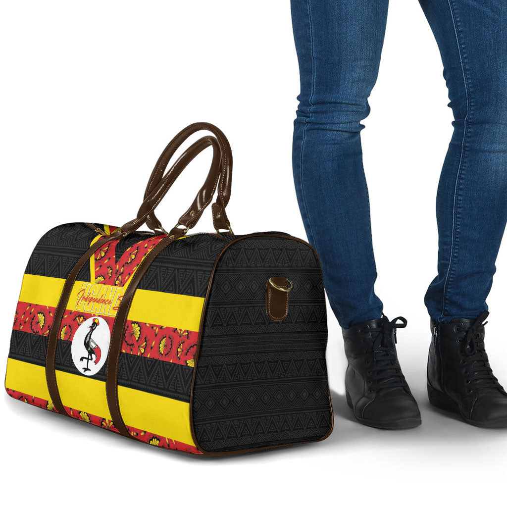 Uganda Independence Day Travel Bag Ugandan Kitenge African Pattern