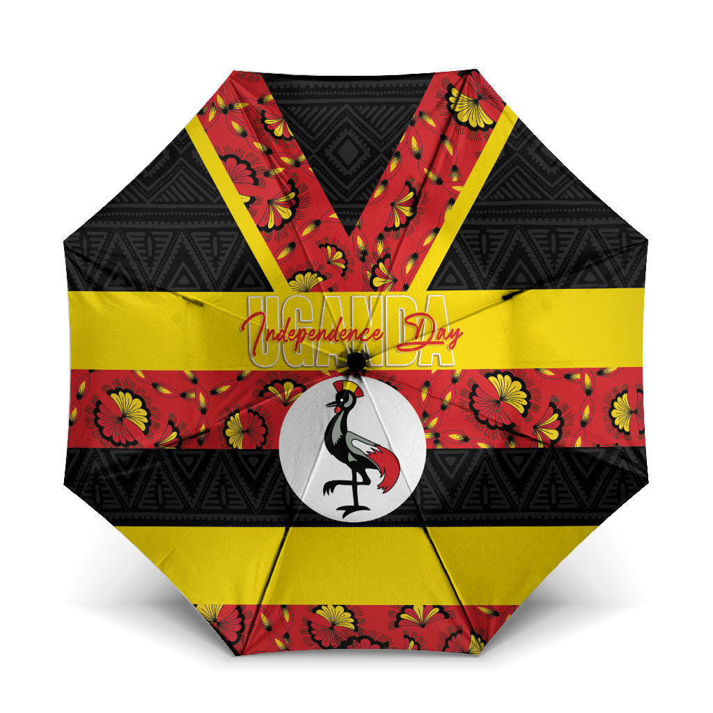 Uganda Independence Day Umbrella Ugandan Kitenge African Pattern