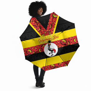 Uganda Independence Day Umbrella Ugandan Kitenge African Pattern