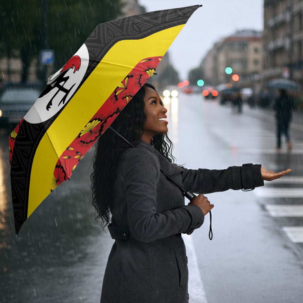 Uganda Independence Day Umbrella Ugandan Kitenge African Pattern