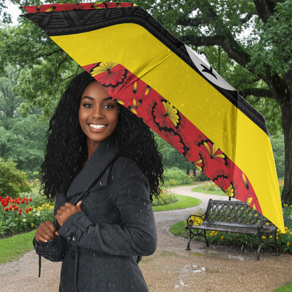 Uganda Independence Day Umbrella Ugandan Kitenge African Pattern