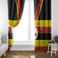 Uganda Independence Day Window Curtain Ugandan Kitenge African Pattern