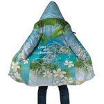 Afro Haiti Cotes des Arcadins Cloak Ayiti Map With Royal Palm Plumeria - African Pride