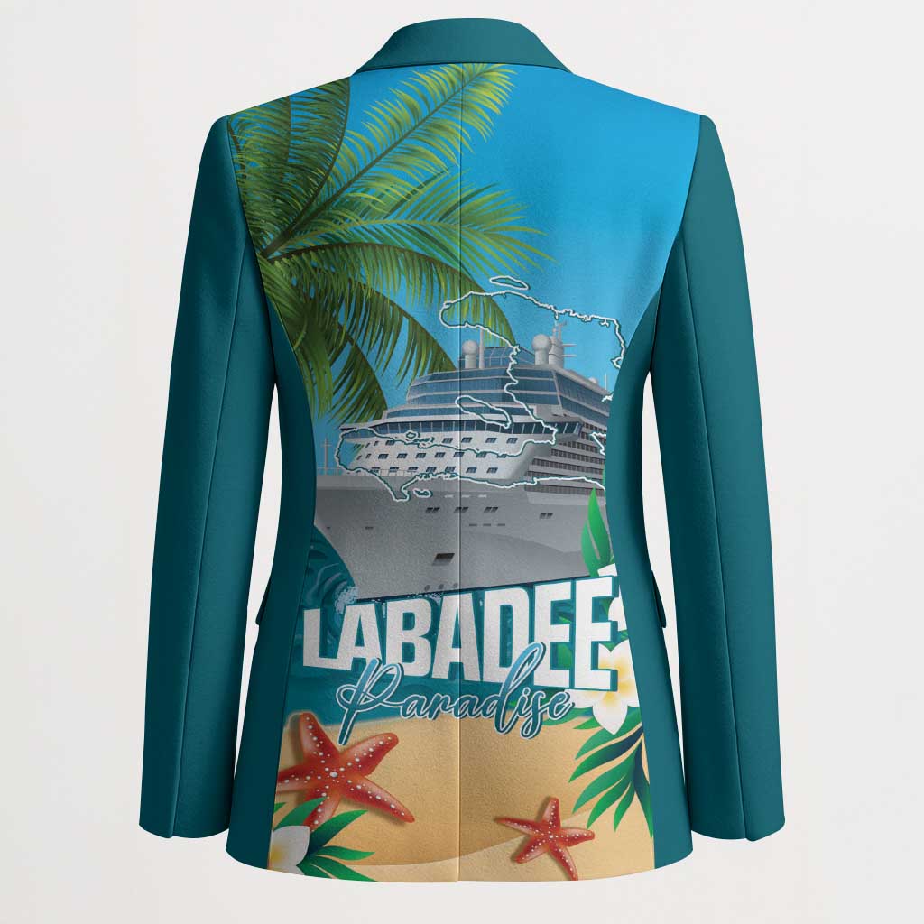 Afro Haiti Labadee Peninsula Blazer Caribbean Cruise Tropical Vibes - African Pride