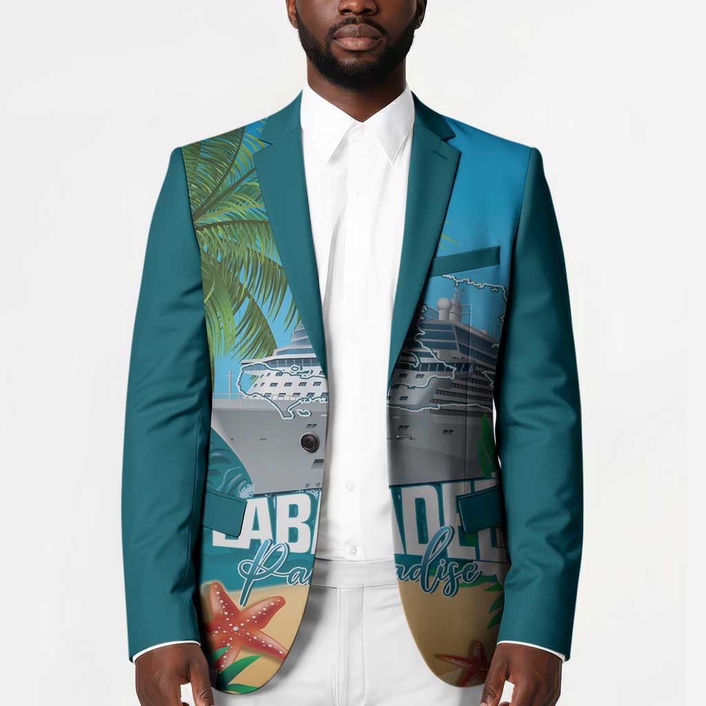 Afro Haiti Labadee Peninsula Blazer Caribbean Cruise Tropical Vibes - African Pride