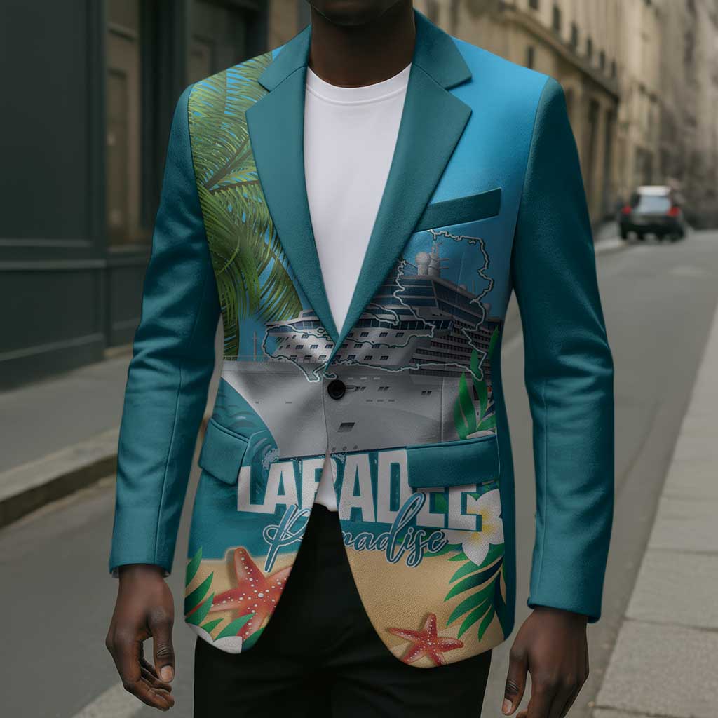 Afro Haiti Labadee Peninsula Blazer Caribbean Cruise Tropical Vibes - African Pride