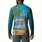 Afro Haiti Labadee Peninsula Button Sweatshirt Caribbean Cruise Tropical Vibes