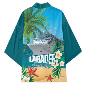Afro Haiti Labadee Peninsula Kimono Caribbean Cruise Tropical Vibes - African Pride