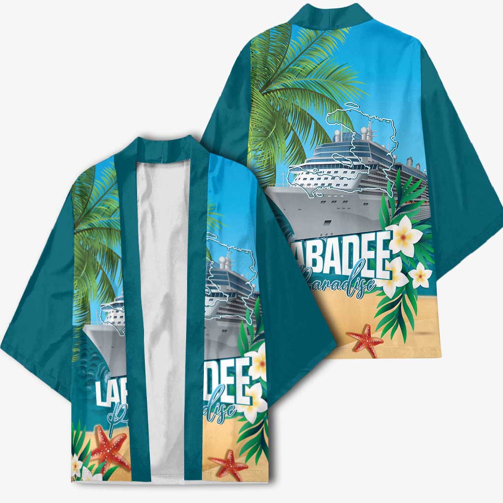 Afro Haiti Labadee Peninsula Kimono Caribbean Cruise Tropical Vibes - African Pride