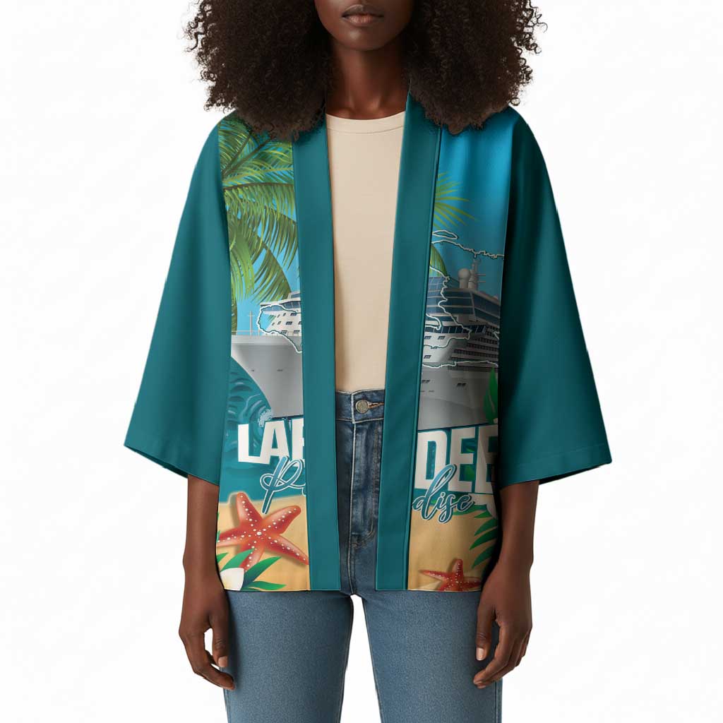 Afro Haiti Labadee Peninsula Kimono Caribbean Cruise Tropical Vibes - African Pride