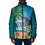 Afro Haiti Labadee Peninsula Padded Jacket Caribbean Cruise Tropical Vibes - African Pride